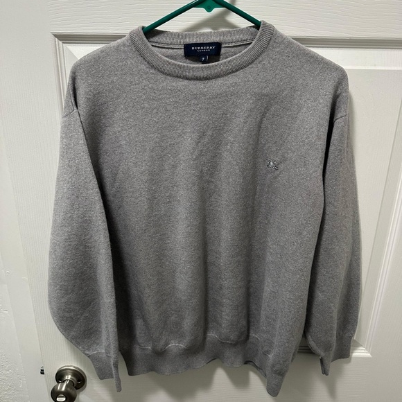 Burberry Gray Crewneck Sweater - Picture 3 of 4